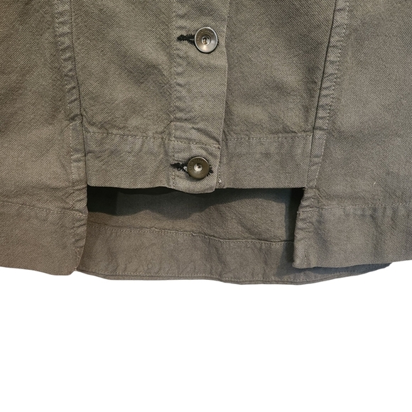 RAG & BONE CHAMBERLAIN JACKET ARMY GREEN CANVAS 100% COTTON SZ XS - Picture 9 of 13